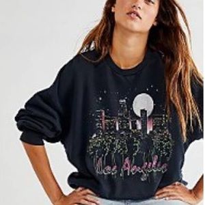 Vintage Souls La Skyline Pullover Sweatshirt